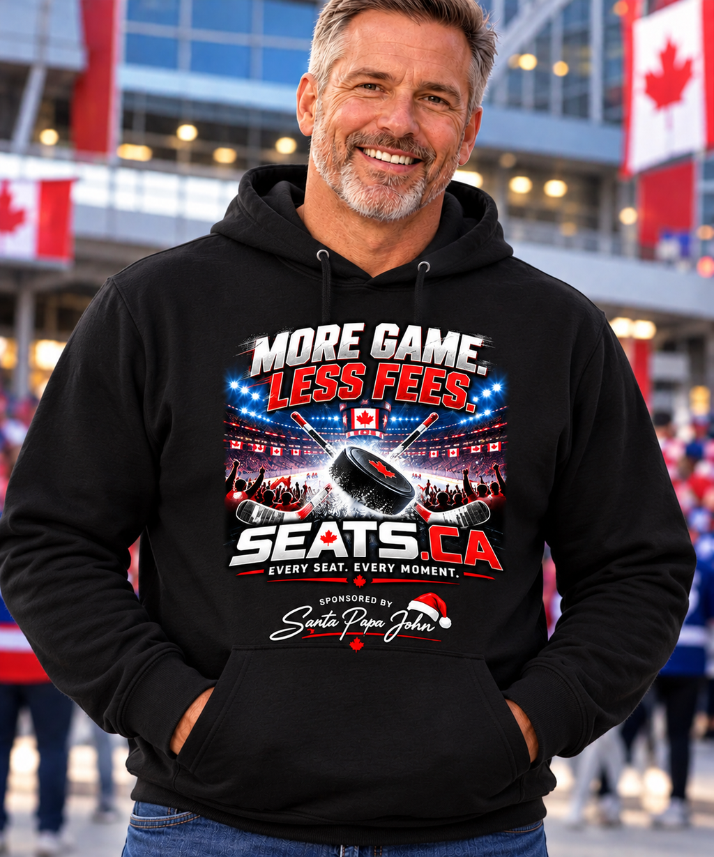 🏒🍁 MORE GAME. LESS FEES. THE SWEATSHIRT EVERY CANADIAN HOCKEY FAN NEEDS. 🍁🏒
