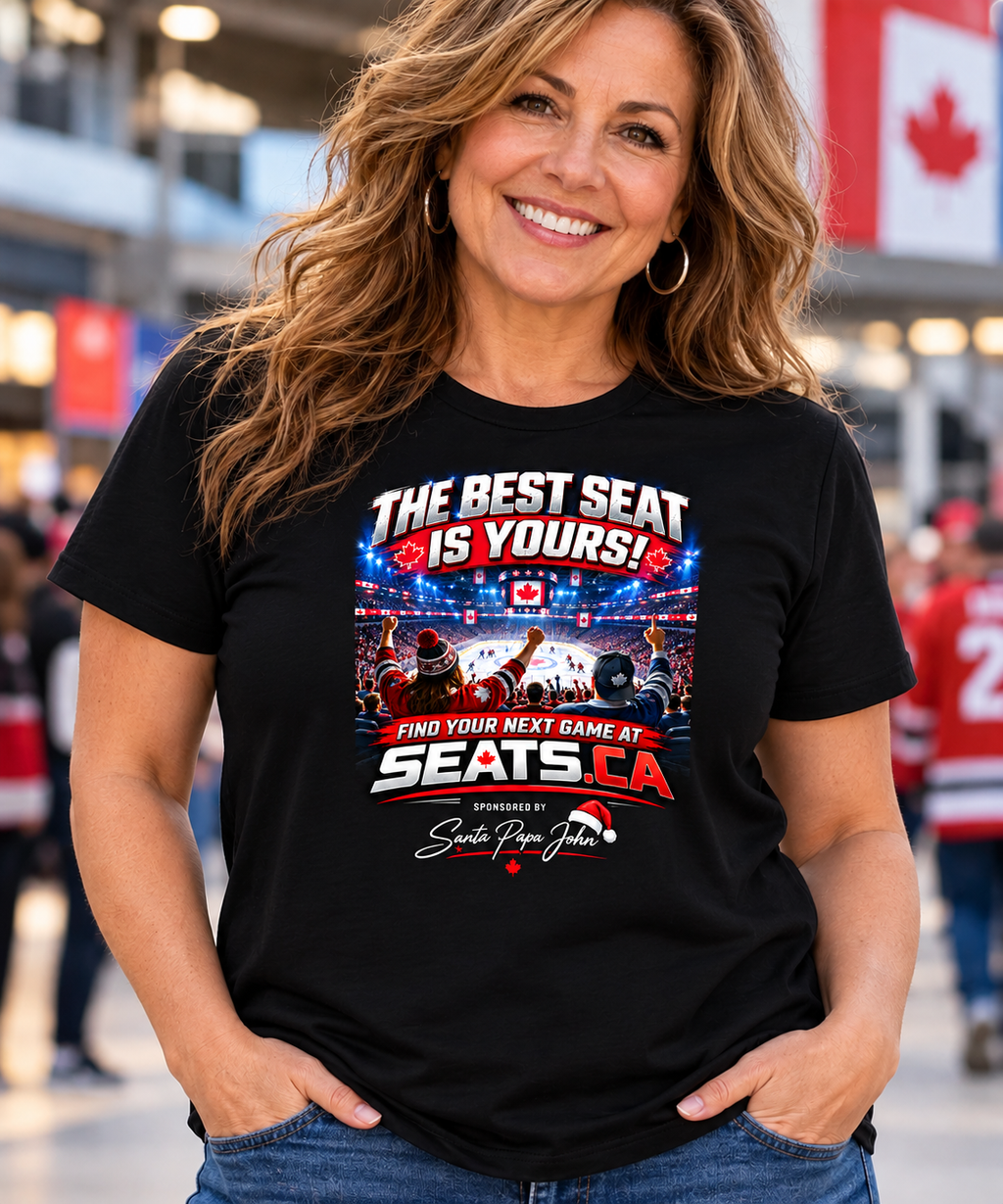 🏒🍁 THE BEST SEAT IS YOURS! THE TEE FOR FANS WHO LIVE FOR GAME NIGHT. 🍁🏒